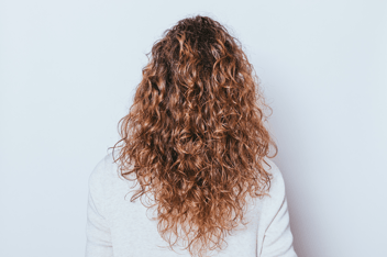 curly hair blonde brown