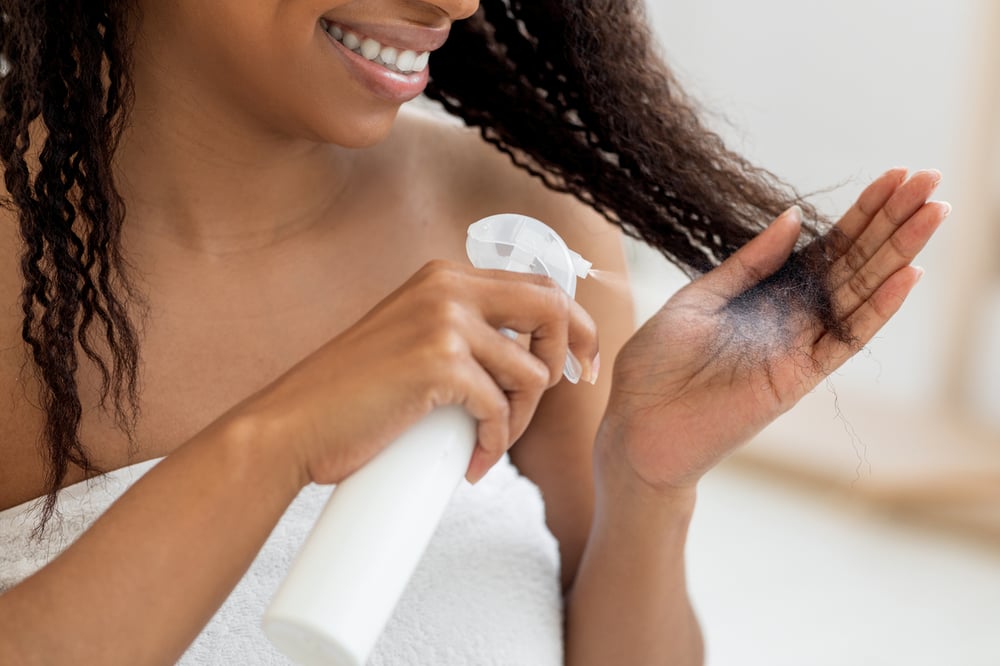 wash routine afro hair