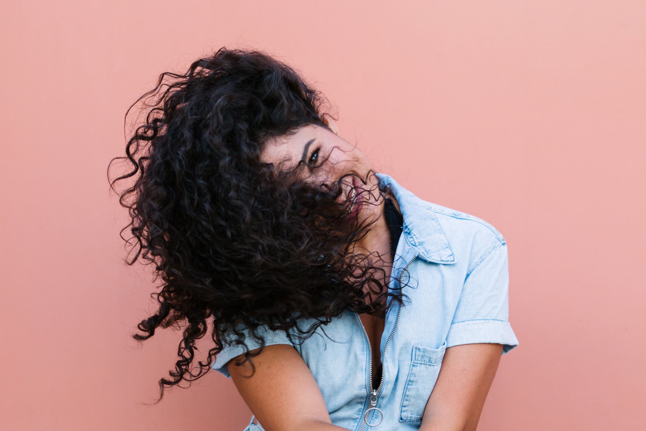 Curly hair diffuser for perfect curl style